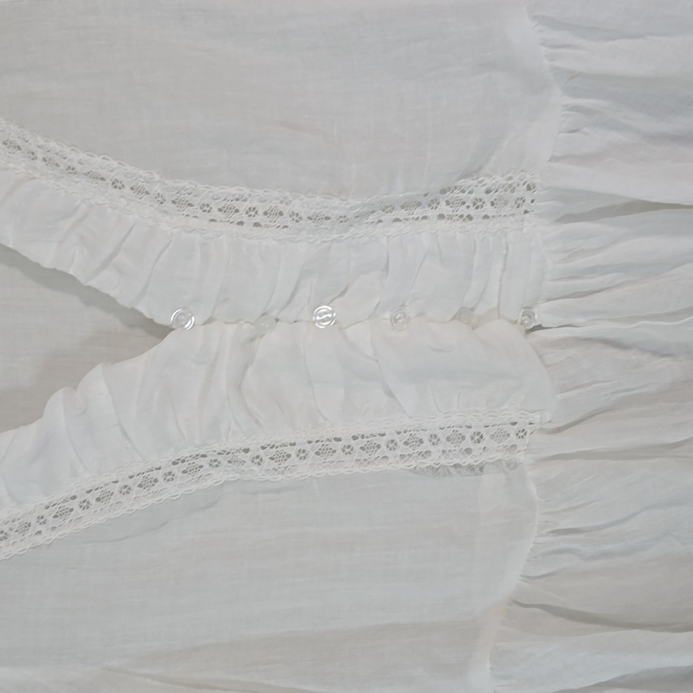 Life White Ruffle Blouse - Picture 3 of 8